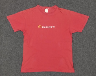 ヴィンテージマクドナルドTシャツ 1990年代 I'm Lovin' It