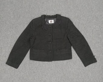 トップス 80s I.S. Chisato Tsumori Design cardigan Vintage Tsumori Chisato Cardigan Snap Button Woman Jacket - Etsy