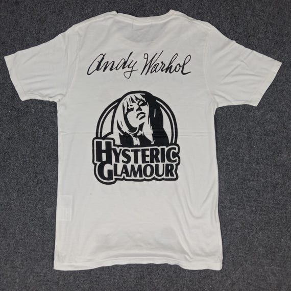 Andy Warhol by Hysteric Glamour Japanese Brand Tshirt - Etsy UK