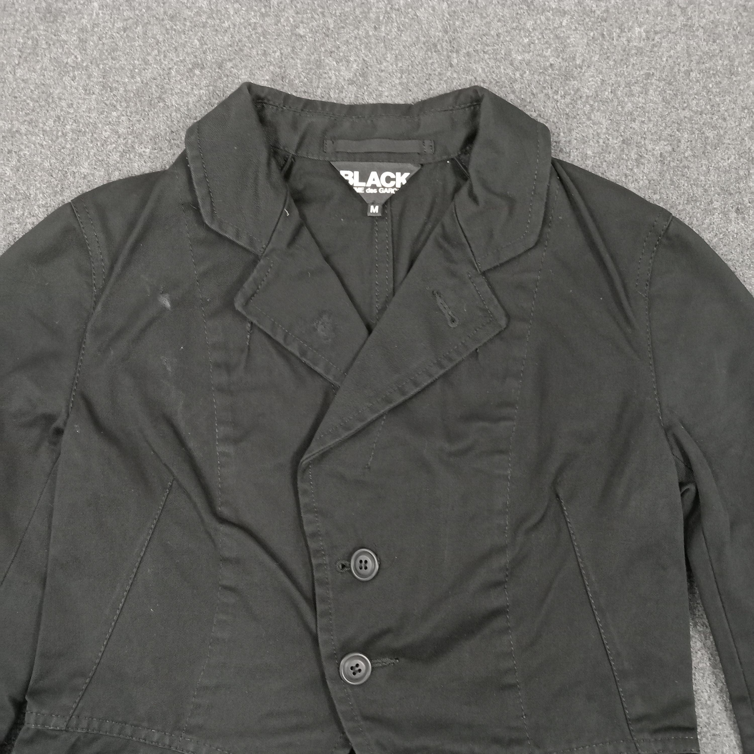 COMME Des GARÇONS BLACK Japan Fashion Brand Jacket - Etsy