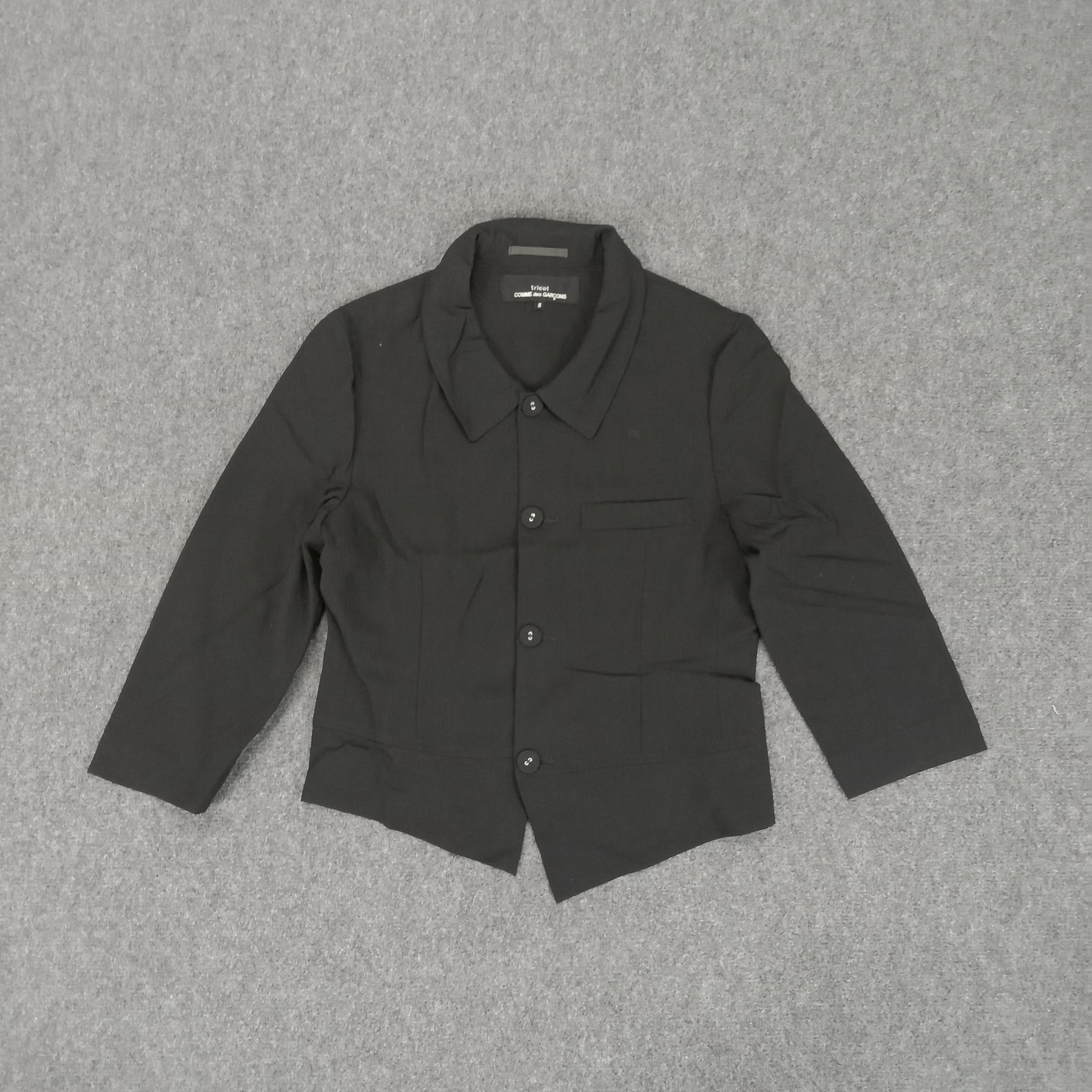 tricot comme des garçons jacket Tricot Comme Des Garcons Japanese Designer Blazer Jacket - Etsy