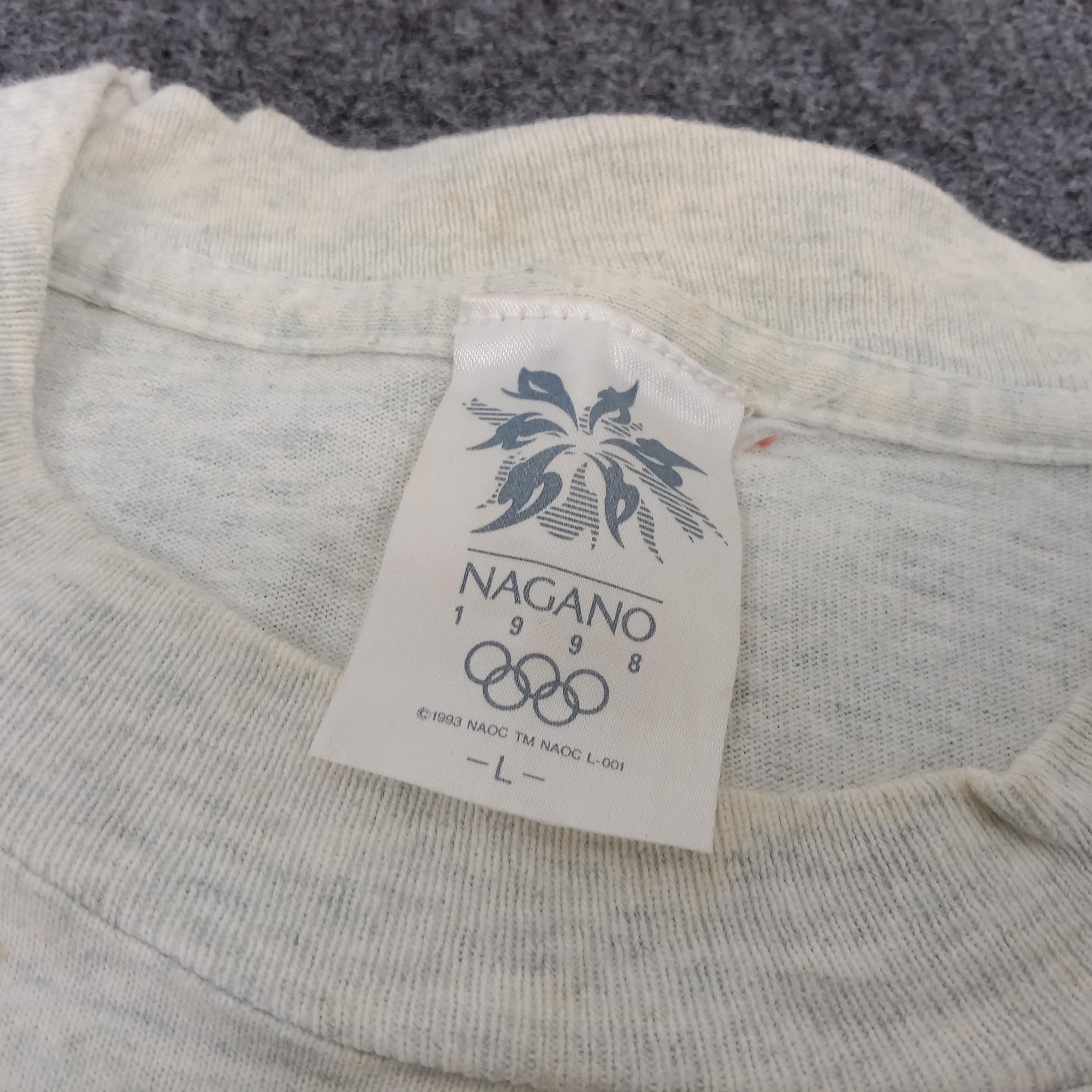 90年代ヴィンテージ 長野オリンピック 1998 スポーツスタイル Tシャツ