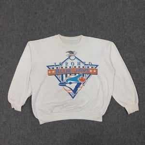 Vintage 90&#39;s Toronto Blue Jays Baseball MLB Team Sweatshirt