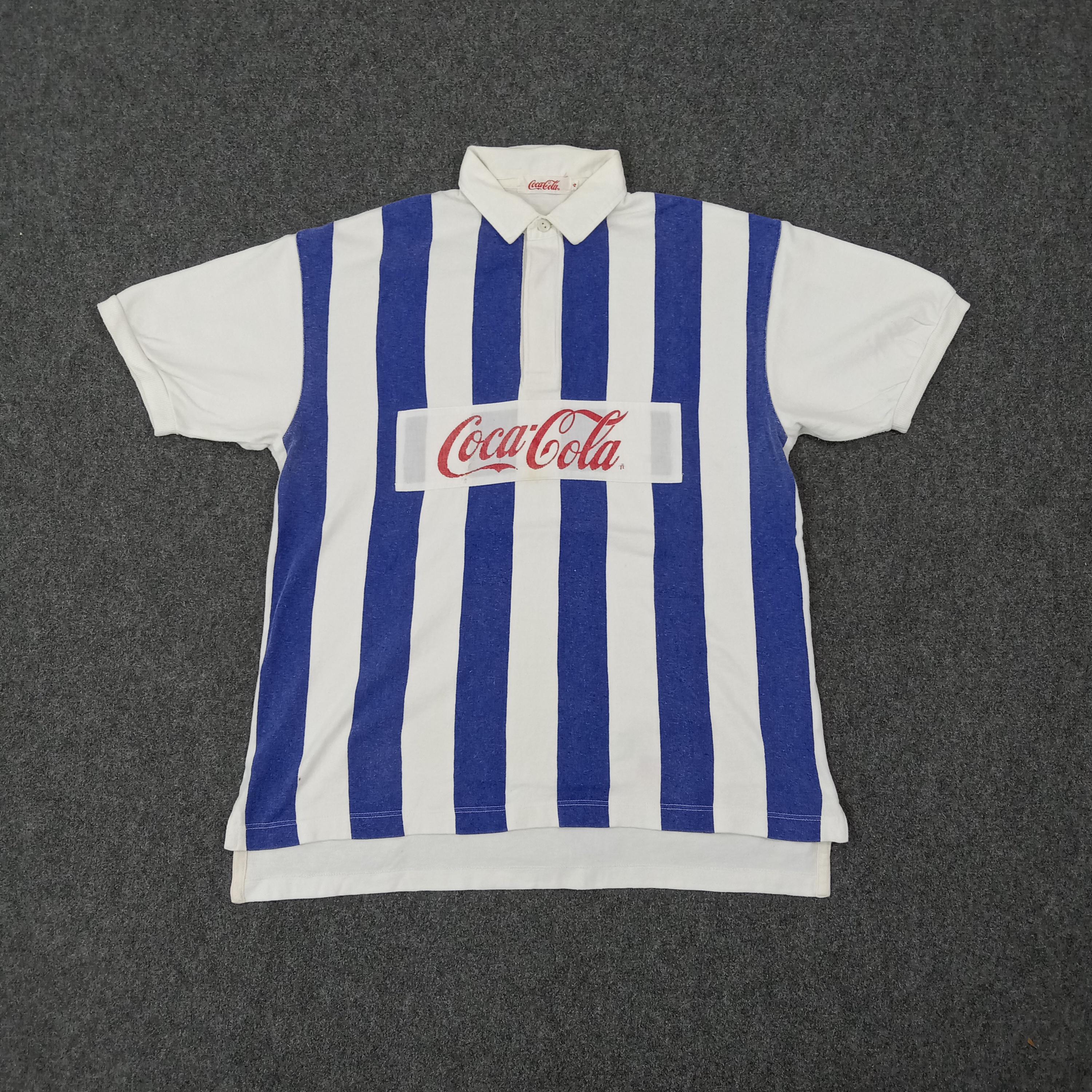 Vintage Coca Cola American Promo Stripes Polos - Etsy Canada