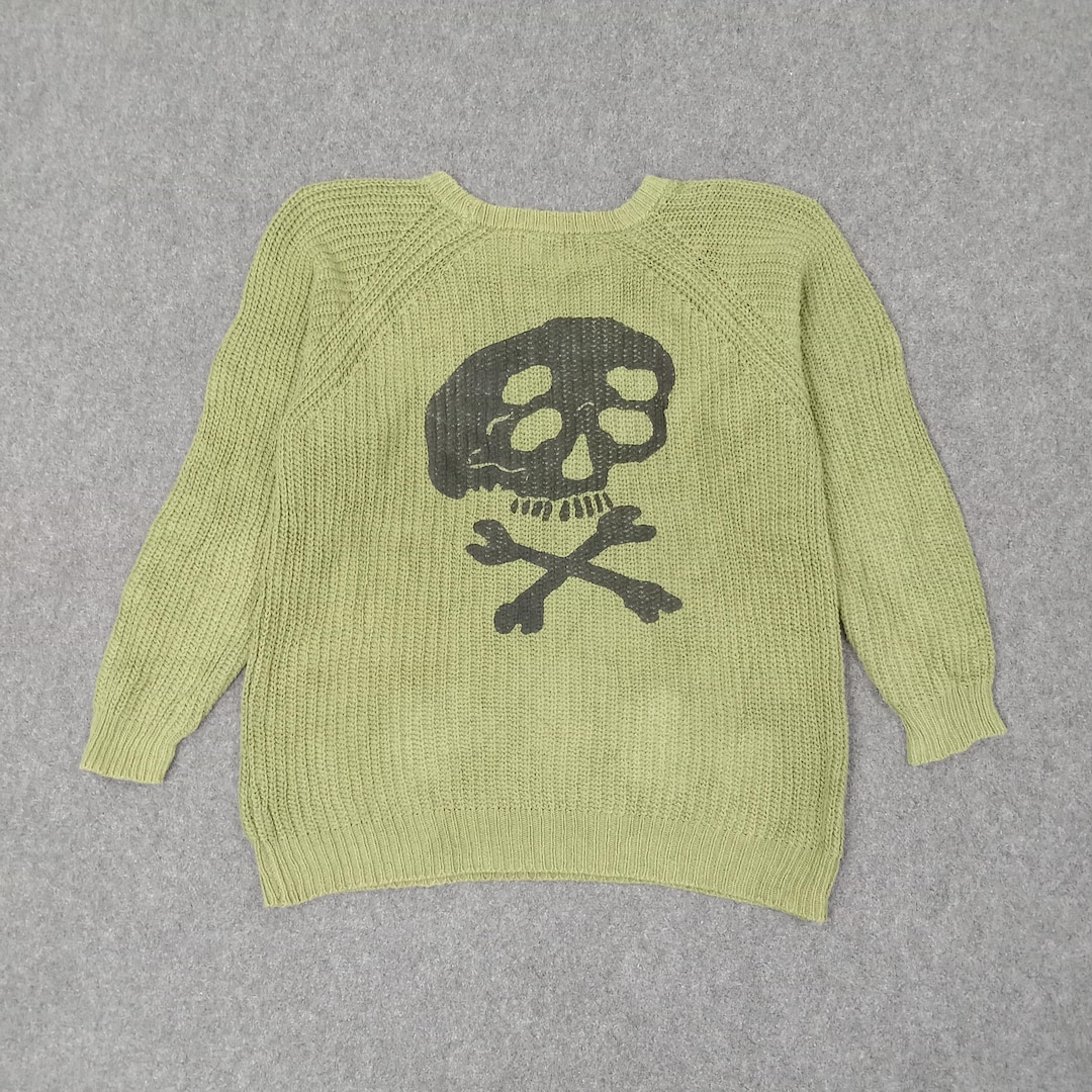 Skulls Japanese Punk Style KAPITAL Sweater Knitwear - Etsy