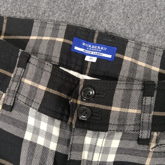 Burberry バーバリー チェックパンツ ノヴァチェック ブルーレーベル