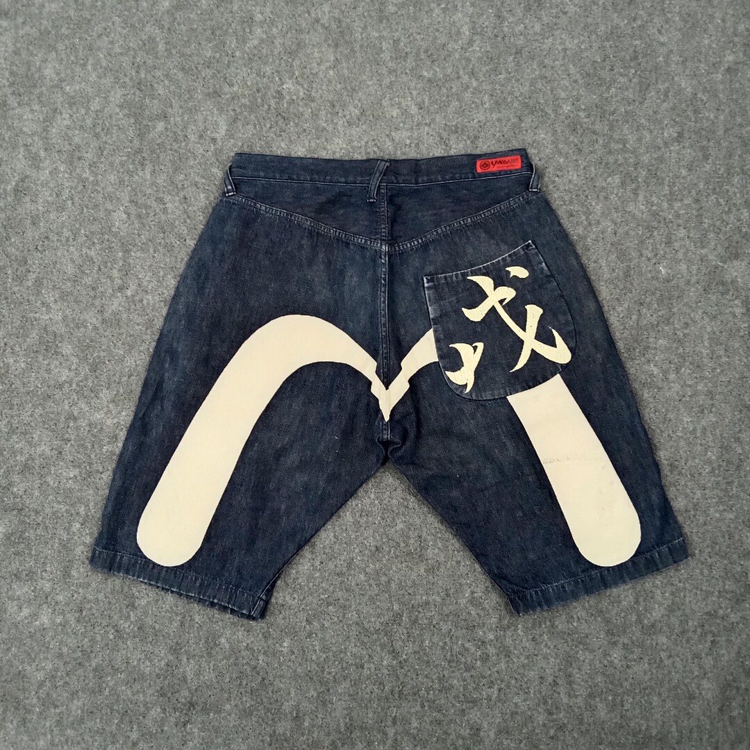 Vintage Evisu Yamane Japan Daicock Custom Short Denim Jeans - Etsy