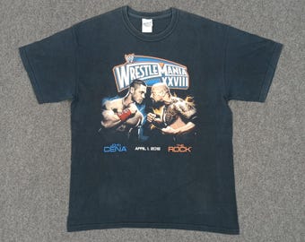 ヴィンテージ ジョン・シナ x ザ・ロック レッスルマニア XXVIII T