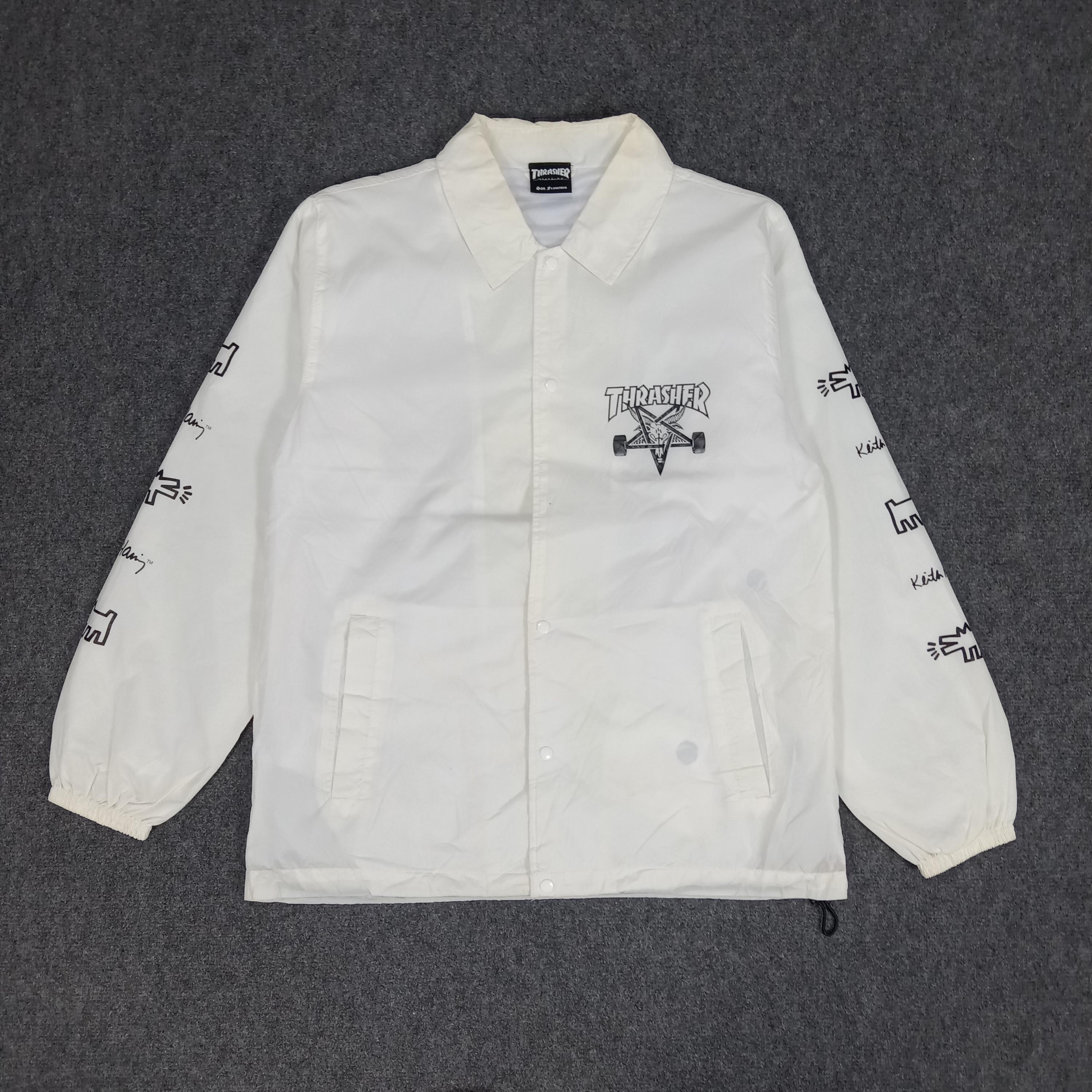 Thrasher X Keith Haring Skate Style American Jacket - Etsy