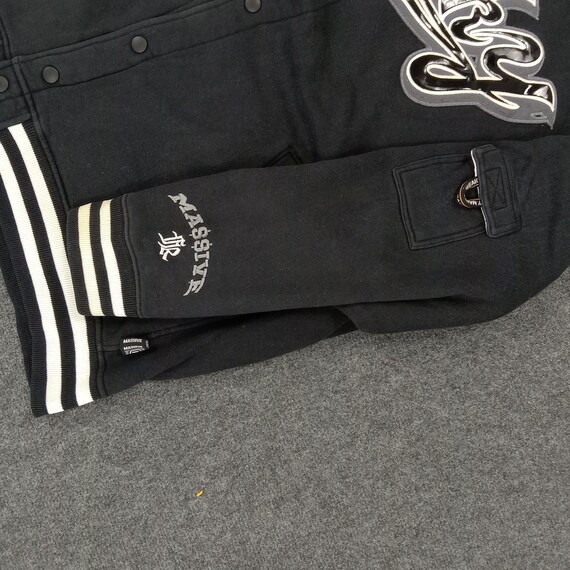 Freaky Massive Center Logo Varsity Jacket - image 4