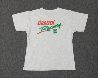Vintage Castrol Racing Tshirt - Etsy