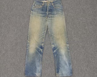 A.P.C. 日本のブランド ウォッシュドスタイル デニムジーンズ
