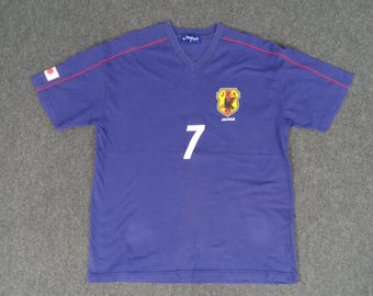 Vintage Japan Football Soccer Team Nakata 7 Tshirt - Etsy