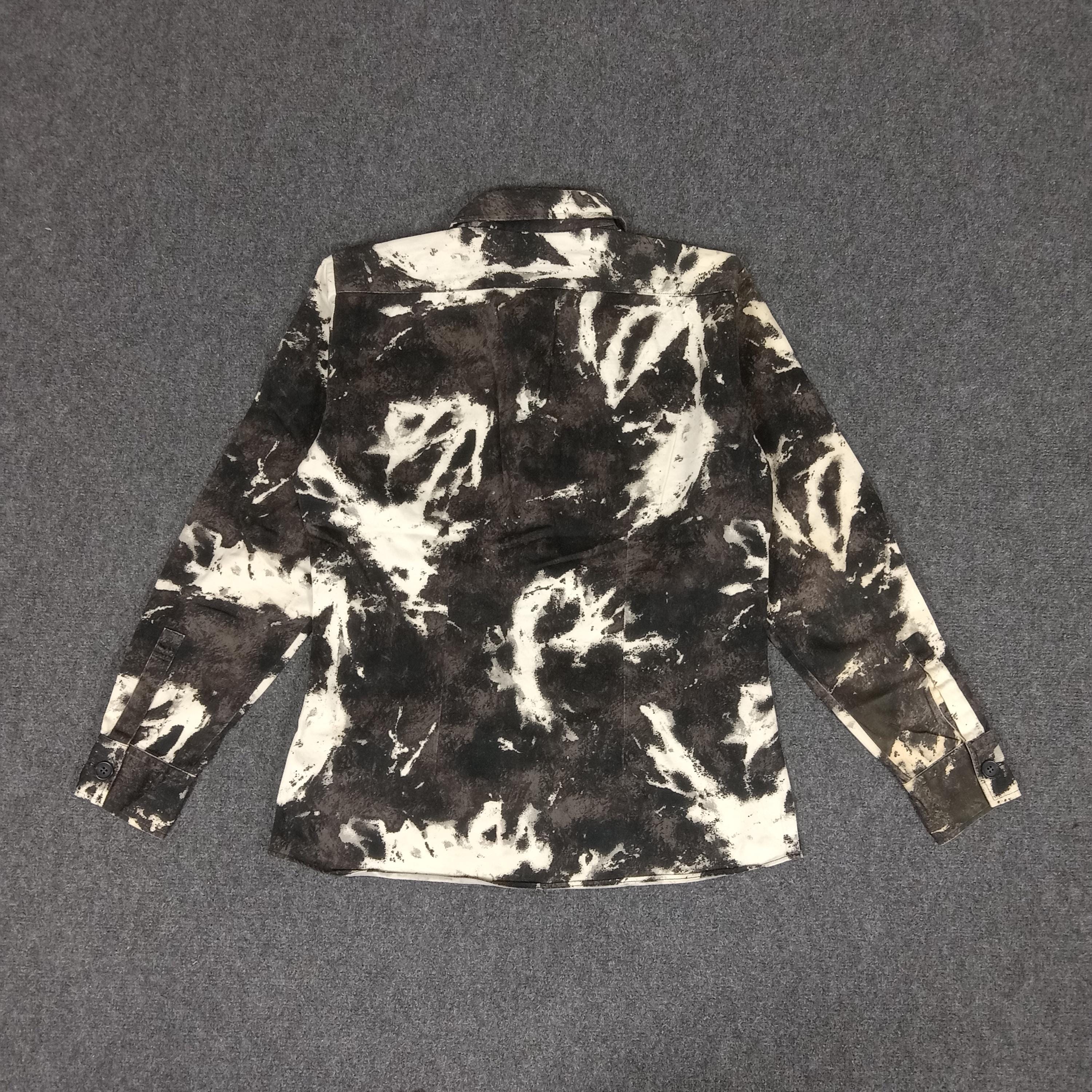 Tornado Mart Japanese Brand Tie-dye Shirt Button Up - Etsy