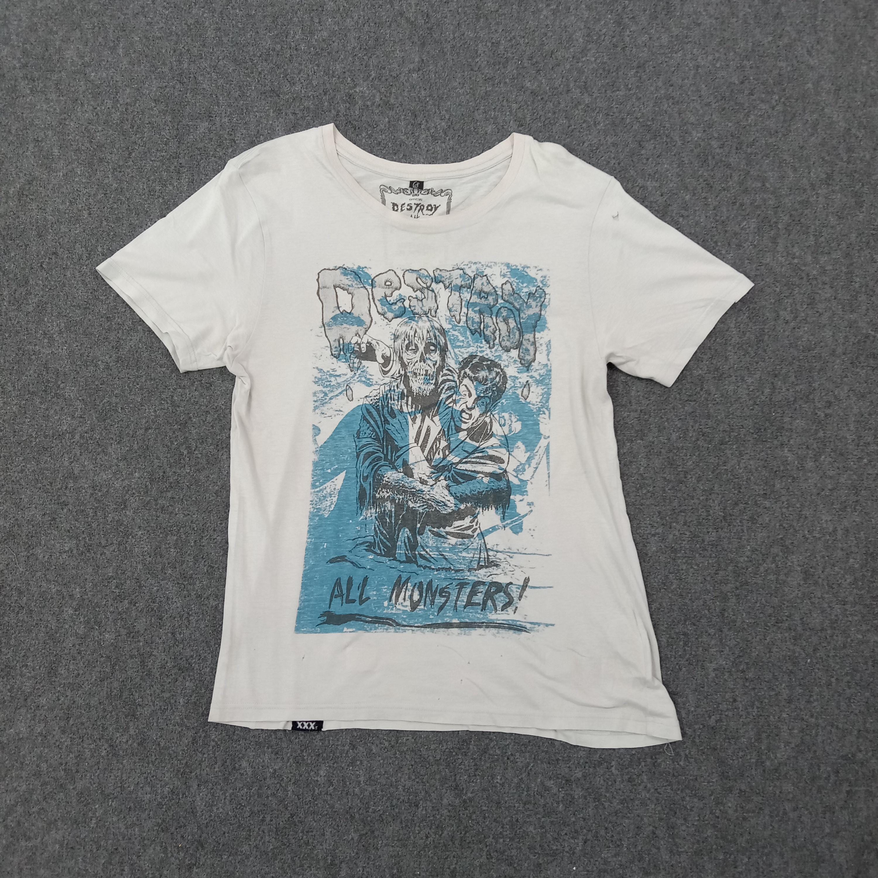 Vintage Hysteric Glamour Japan Destroy All Monsters Tshirt - Etsy UK