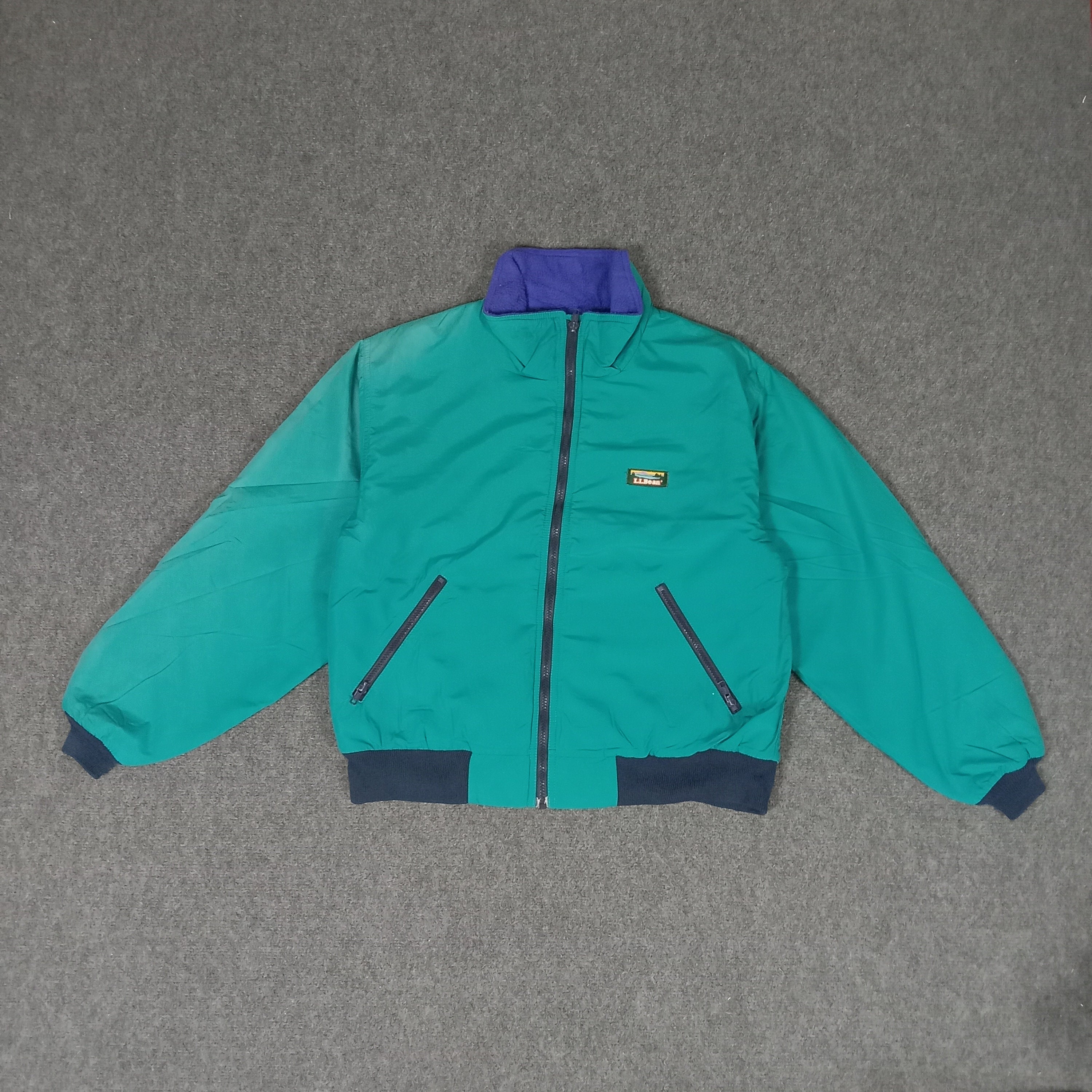 ジャケット・アウター 90s llbean bomber jacket noroll 90s llbean bomber jacket noroll L.l.bean Vintage 90s Fleece