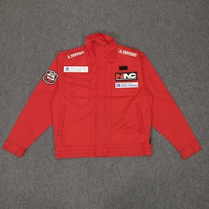 Vintage A.ferrari X NNC Zipper Workwear Racing Jacket - Etsy
