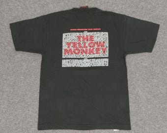 ザ・イエローモンキーズ 日本のロックバンド Tシャツ - Etsy 日本