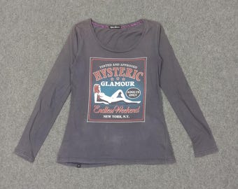 Rare Vintage Brand Hysteric Glamour Naked Girl T-shirt 2000s - Etsy