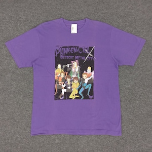 Vintage PUNK EN CIEL Detroit Metal City Japanese Rock Band Tshirt