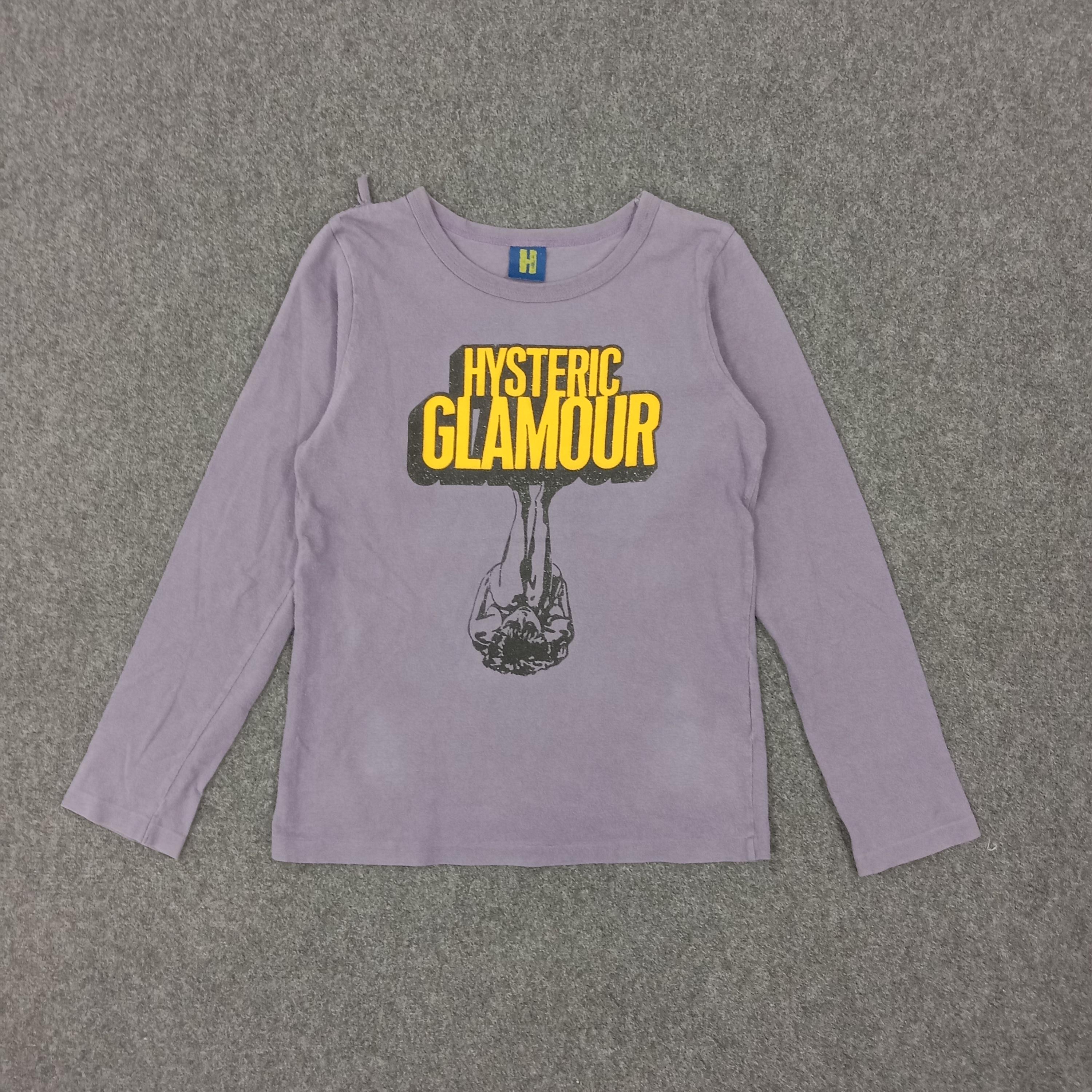 T-shirt lunga Hysteric Glamour taglia gratuita logo T-shirt lunga Hysteric Glamour taglia gratuita logo
