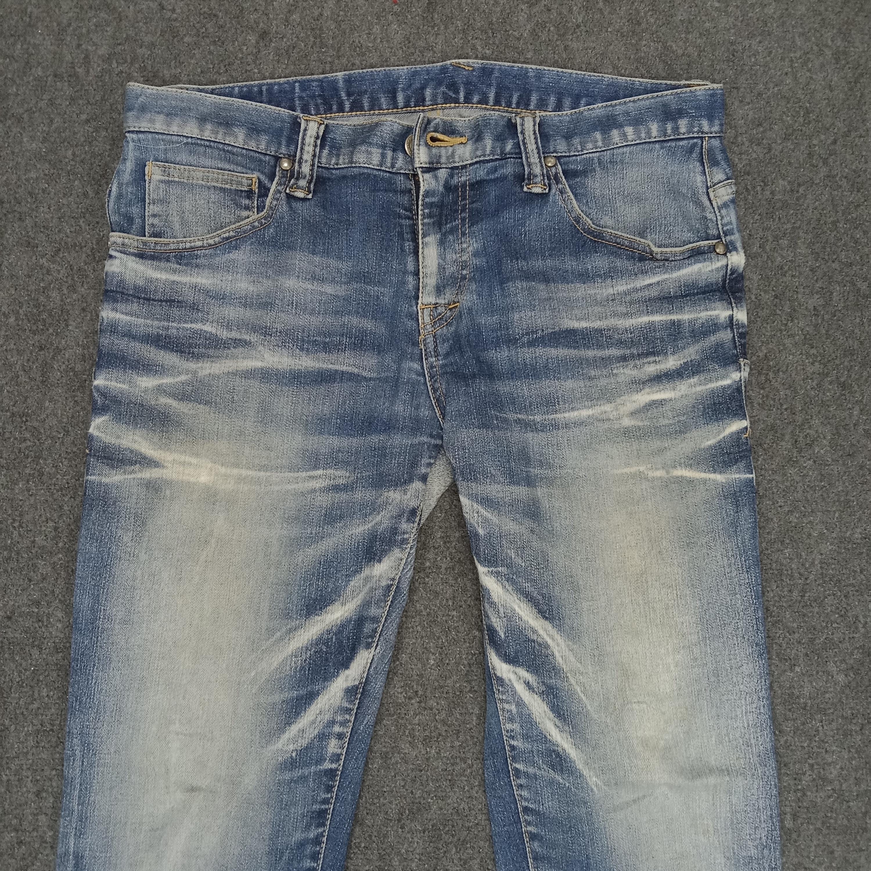 Vintage Tornado Mart Japanese Brand Fading Art Denim Jeans - Etsy