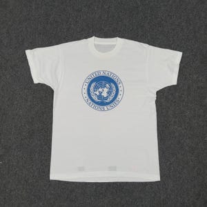 United Nations American Style Logo Tshirt