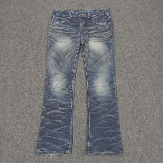 パンツ remtornadomart Distressed Faded denim Vintage Tornado Mart Japanese Brand Fading Denim Jeans - Etsy