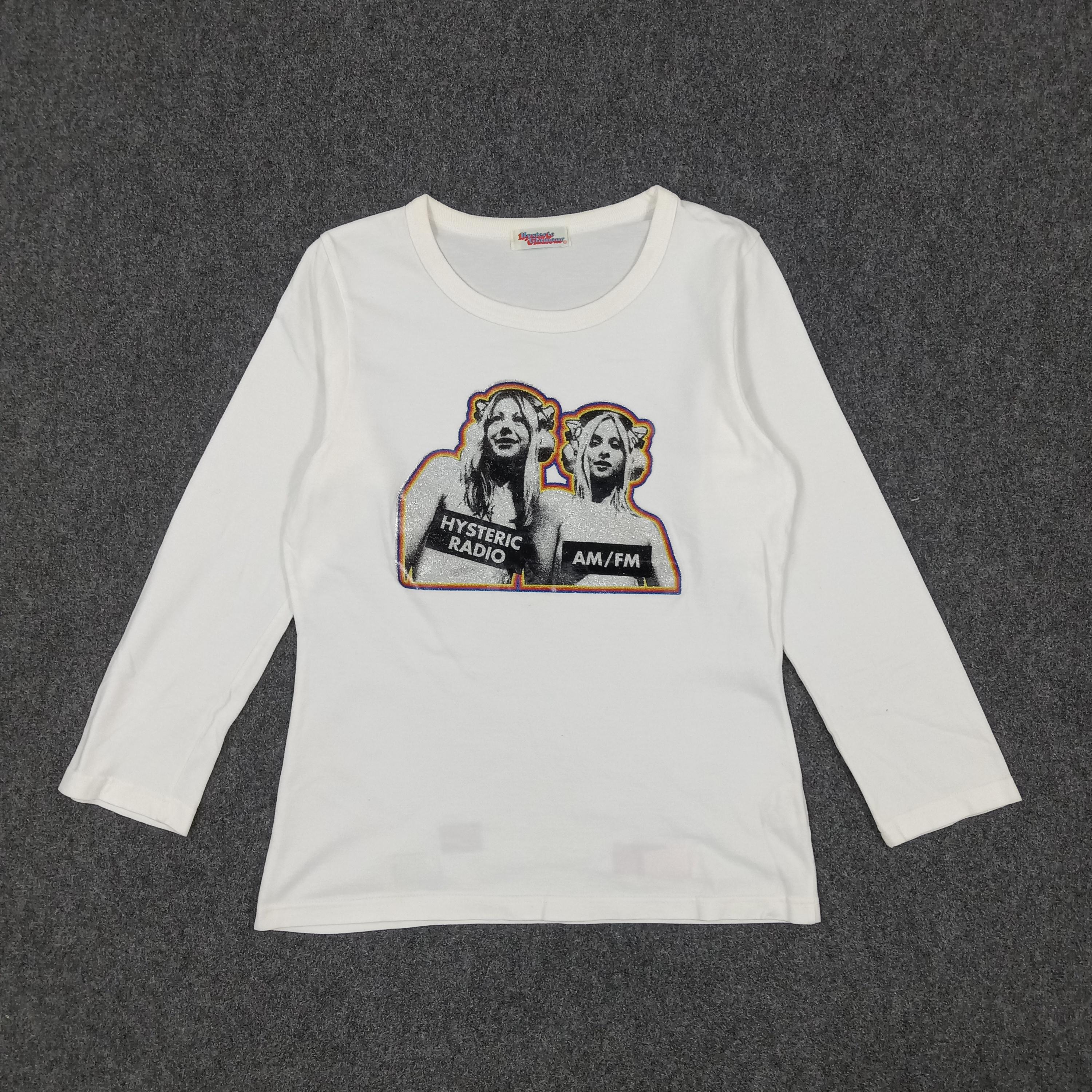 ヒステリックグラマーラジオAM/FM日本ブランドTシャツ - Etsy 日本