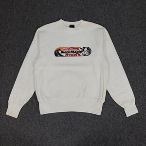 Black Magic Hysteric Glamour Racing Style Sweatshirt