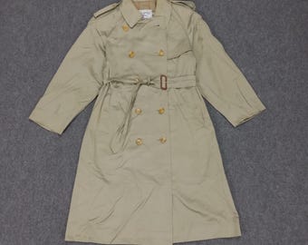 Vintage Burberrys' Nova Check Trench Coat - Etsy