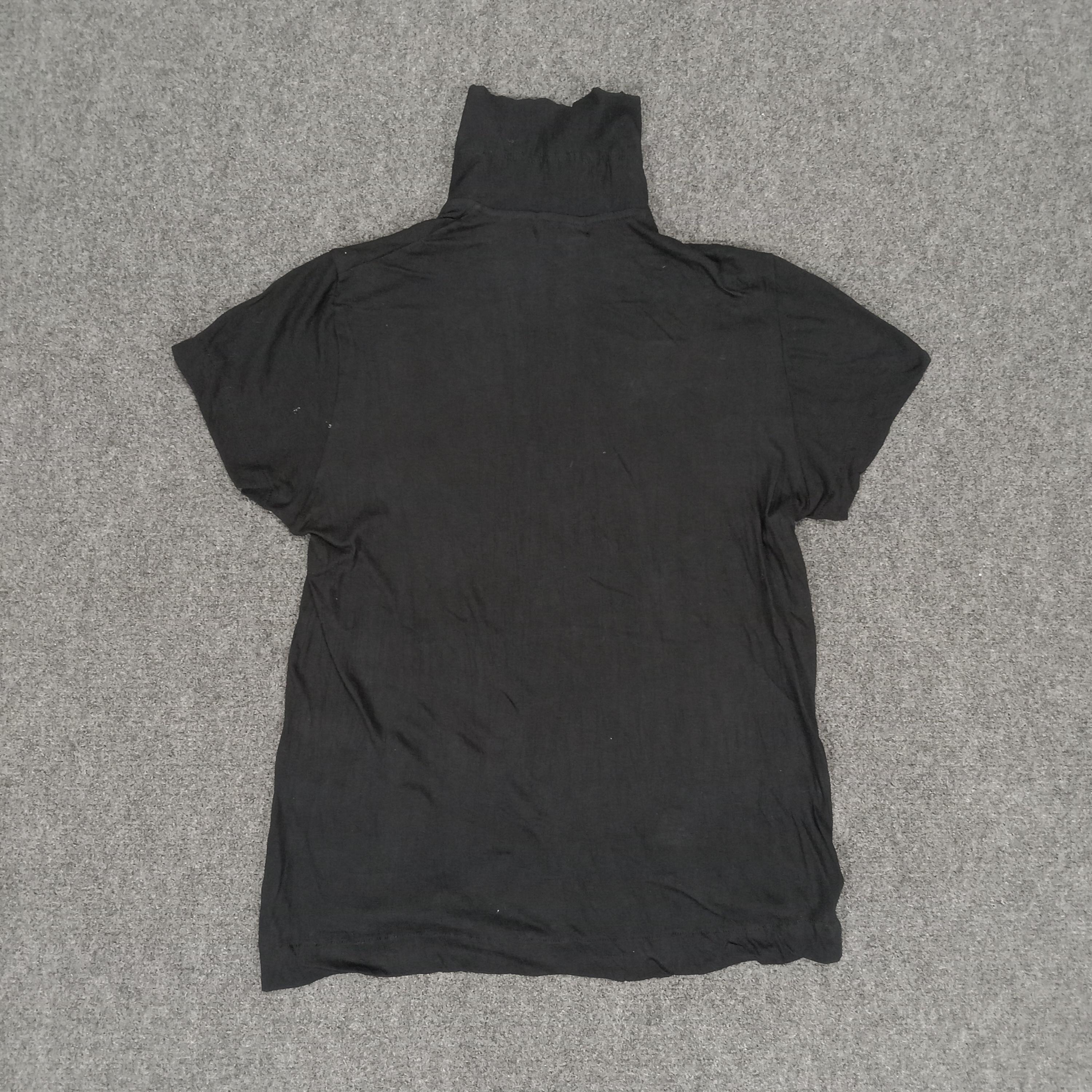【美品】　tricot com des garçon 切替カットソー　シャツ　黒 美品】 tricot com des garçon 切替カットソー シャツ 黒
