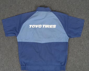 Vintage TOYO TIRES Racing Team Uniform Workers Jacket - Etsy