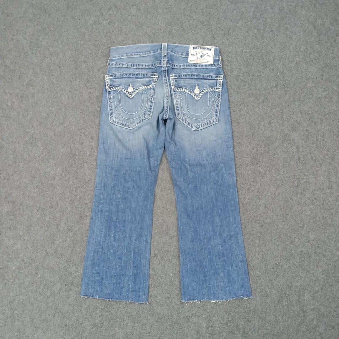 パンツ TRUE RELIGION JOEY boot cut denim 32inch True Religion Joey Super T Jeans Womens Size 32 Dark Wash Bootcut