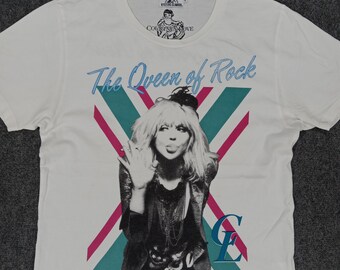 Hysteric Glamour X Courtney Love the Queen of Rock Tshirt - Etsy