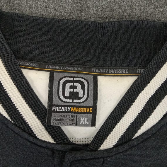 Freaky Massive Center Logo Varsity Jacket - image 3