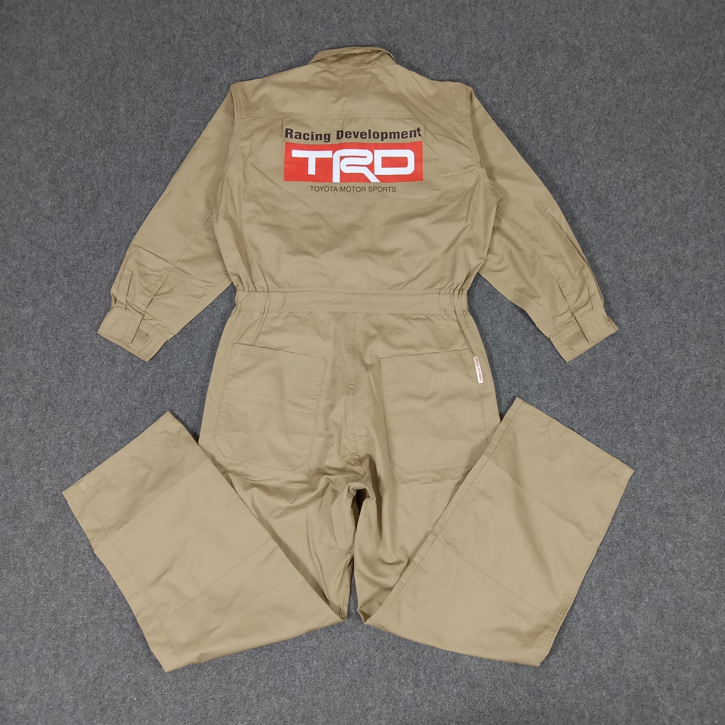 TRD Racing Development Toyota Team Coverall Jacket - Etsy