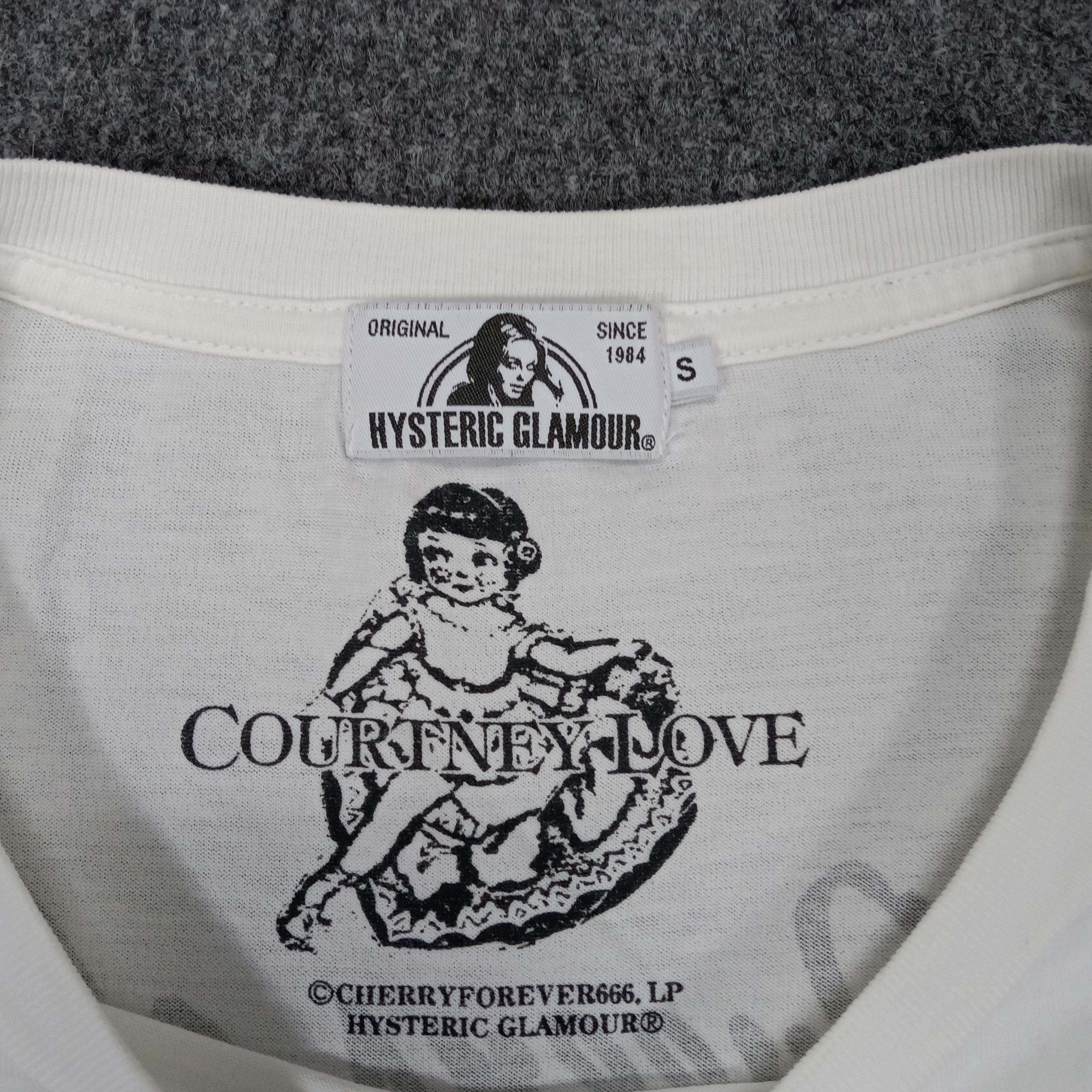 Hysteric Glamour X Courtney Love the Queen of Rock Tshirt - Etsy
