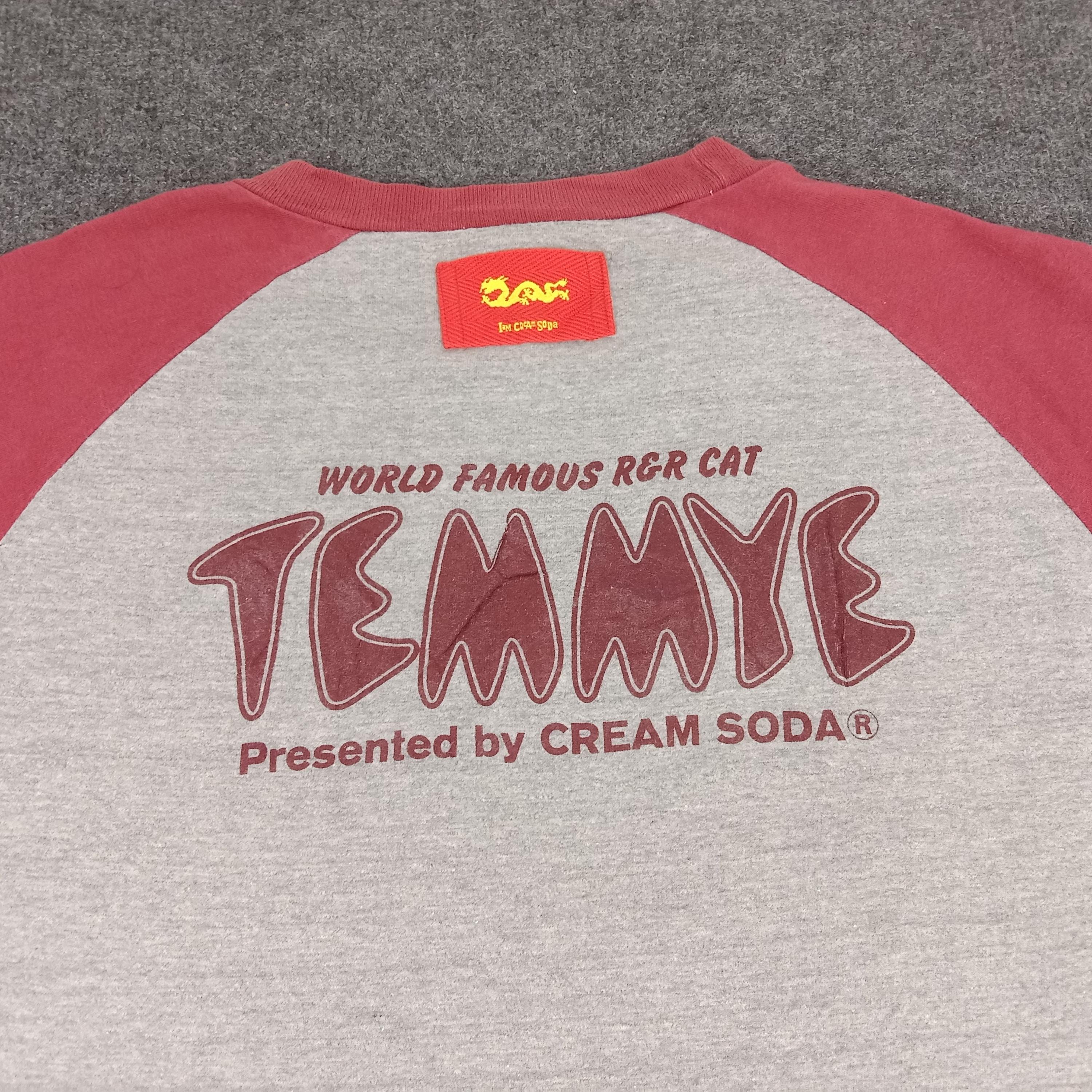 temmye♥️ Vintage Temmye the Cat X Cream Soda Japanese Brand Tshirt - Etsy