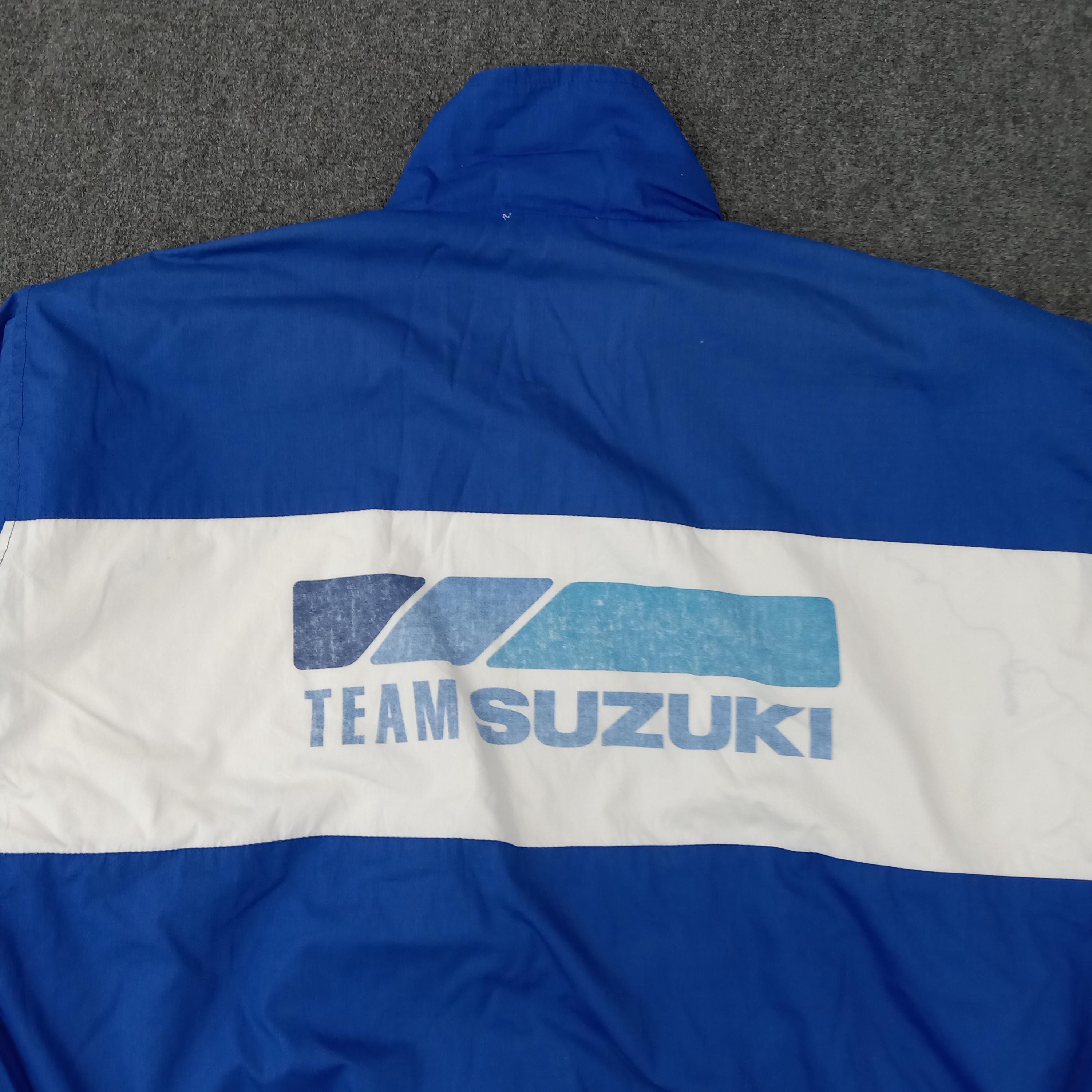 メ*5様 SUZUKI team ジャケット　　サイズＬ Team Suzuki Motogp Racing Team Windbreaker Jacket - Etsy