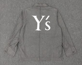 Sacsny Y'saccs by Yohji Yamamoto Designer Custom Art Jacket