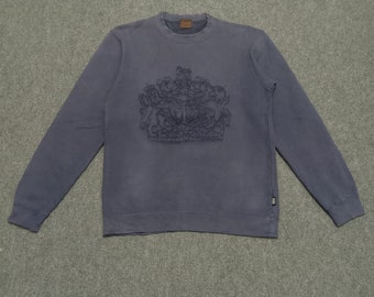 Sudadera vintage de los 90 con diseño bordado de Takeo Kikuchi