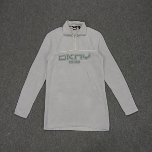DKNY USA Half Zipper FLeece Sweatshirt