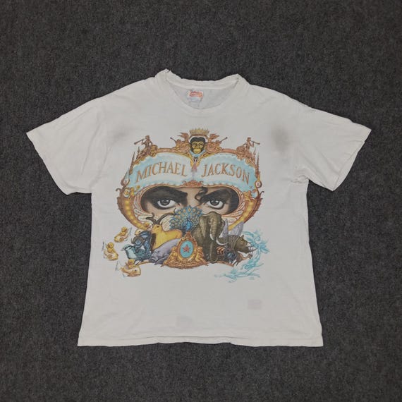 90年代のマイケル・ジャクソン アメリカ人歌手 ポップスタイル Tシャツ