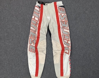 Pantalones de seguridad vintage Dainese para carreras de motos