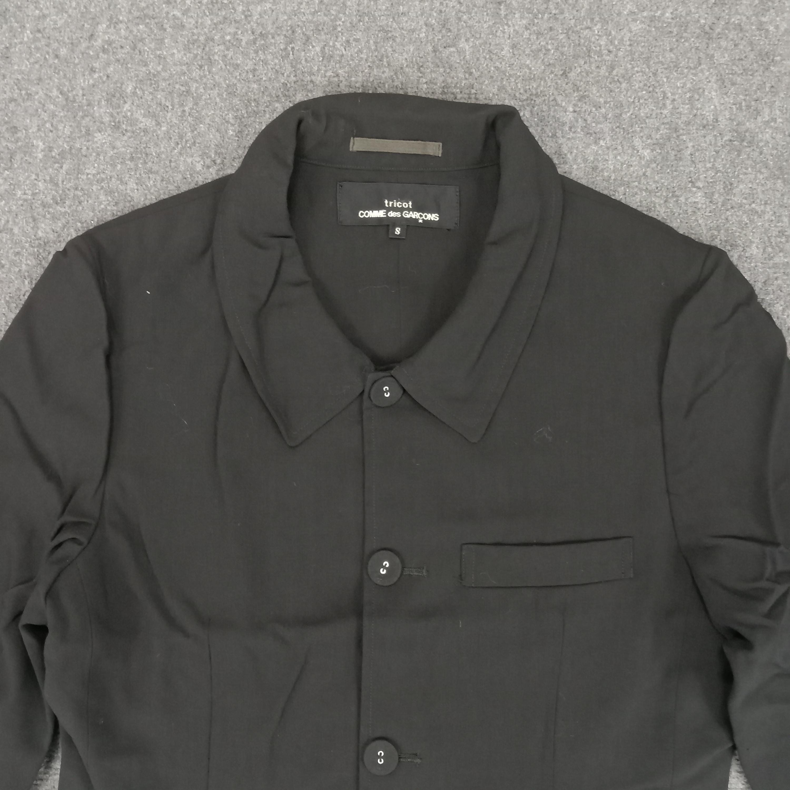 Tricot Comme Des Garcons Japanese Designer Blazer Jacket - Etsy