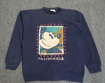 Vintage 90's Mickey Mouse Disney by Velva Sheen Sweatshirt