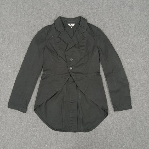 COMME Des GARÇONS BLACK Japan Fashion Brand Jacket - Etsy