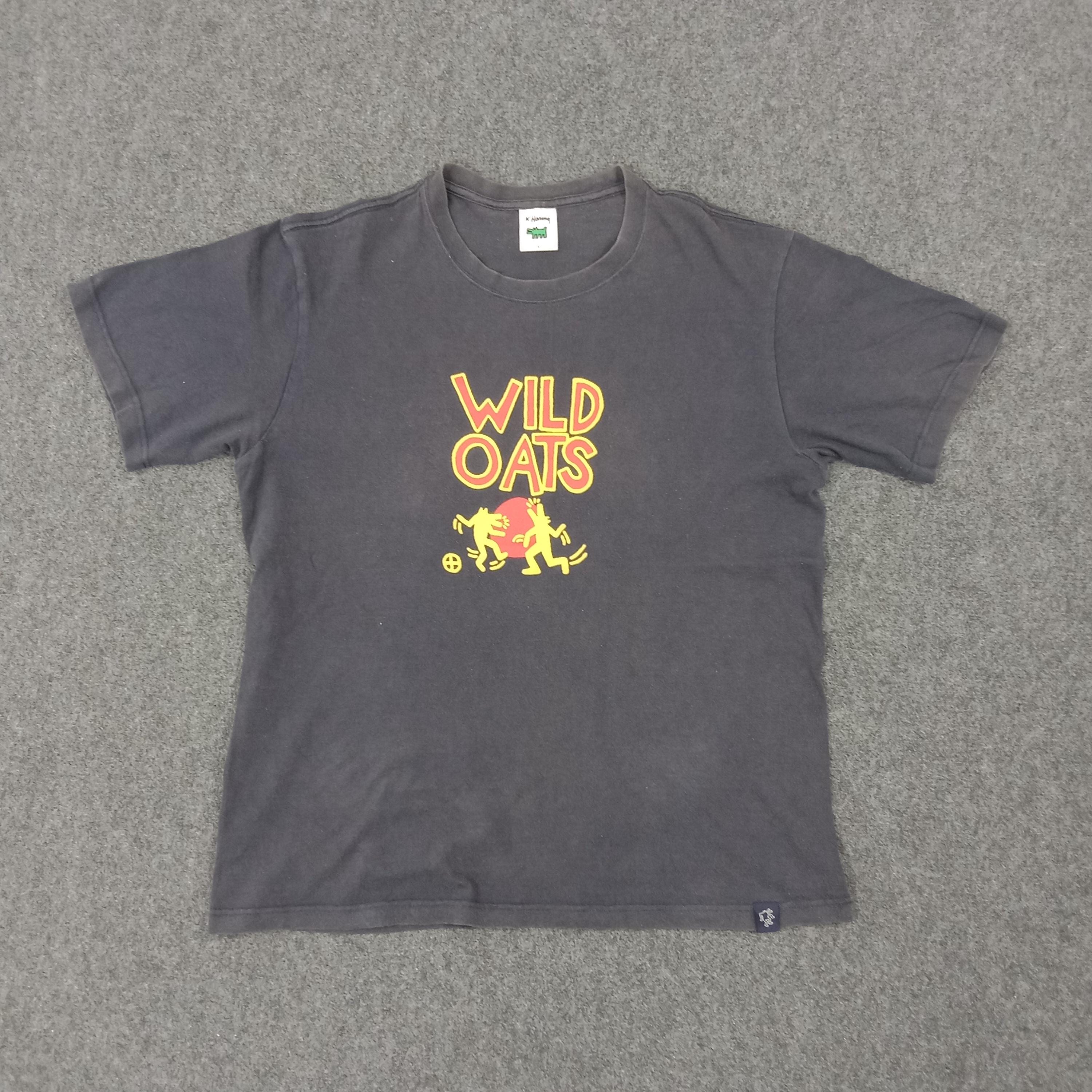 Keith Haring American Designer Wild Oats Tshirt - Etsy