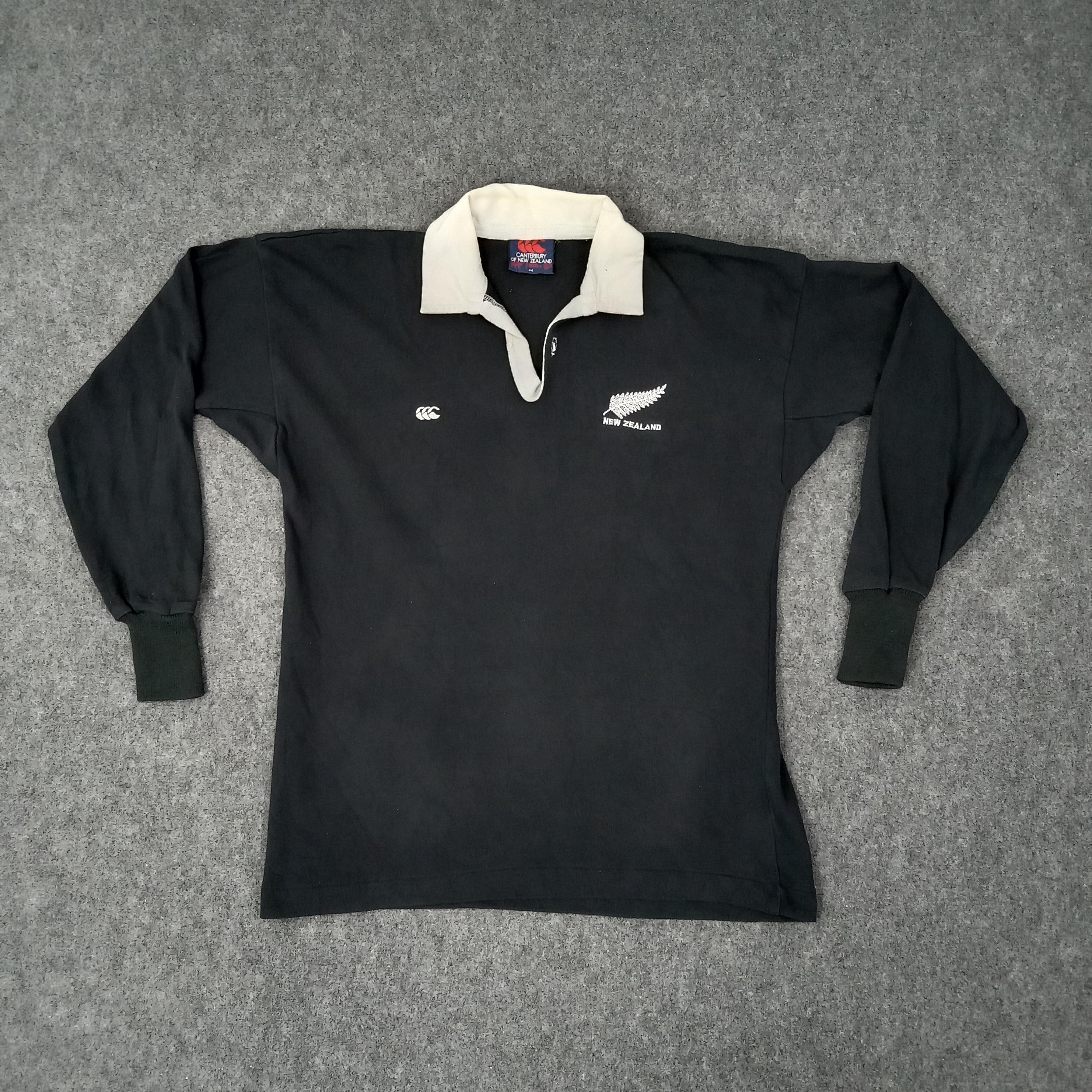 Vintage Canterbury New Zealand All Black Rugby Polo Shirt - Etsy